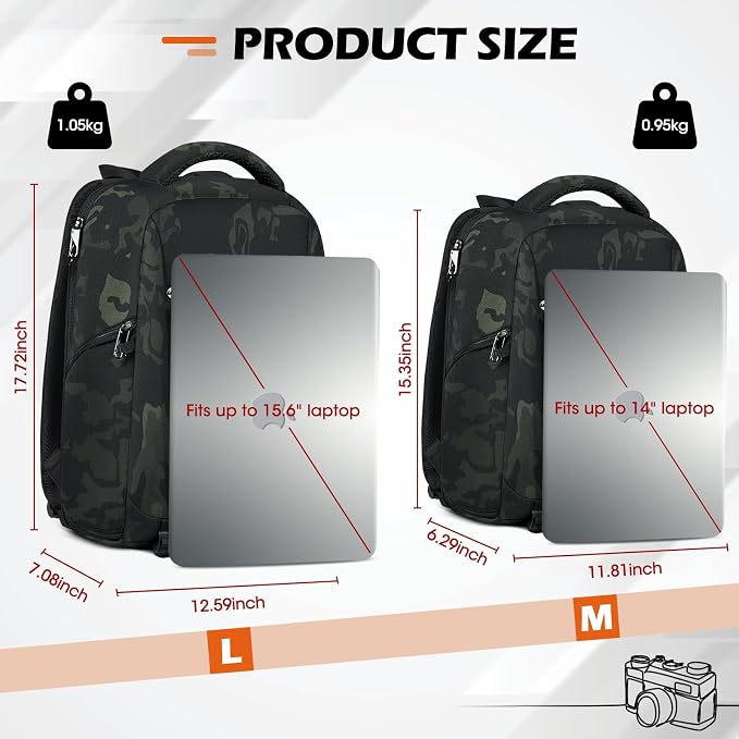 SDYSM Camera Bag Backpack Professional