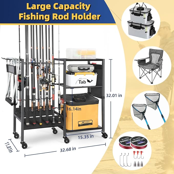 Olakee Fishing Rod Holder, Fishing Pole Holders