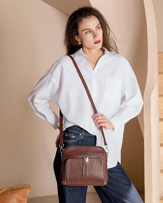 befen Genuine Leather Crossbody Purses