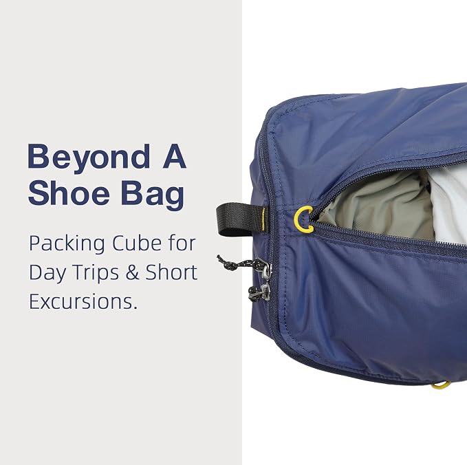 Ultralight Travel Shoe Bag 10L, Fits 2 Pairs Shoes, Large Water-Resistant