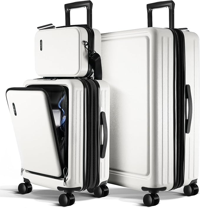 Luggage Sets 3 Piece, 22 Inch Carry on Luggage and 28 Inch Suitcases