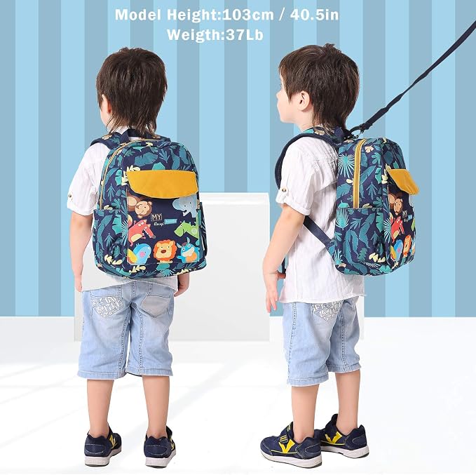 willikiva Cute Zoo Little 2d Backpack Kid Backpacks