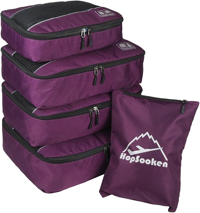 5 Set Packing Cubes for Travel Large Suitcase Luggage Organizer Bags Travel