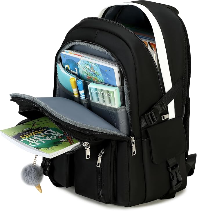 Girls Backpack Stylish Schoolbag Set