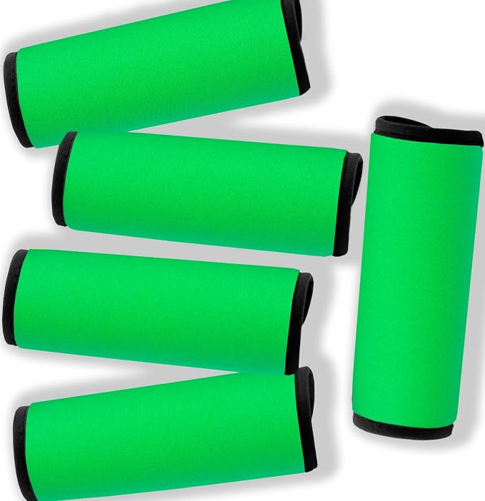 Neoprene Luggage Handle Wraps for Traveling Bright Color Luggage