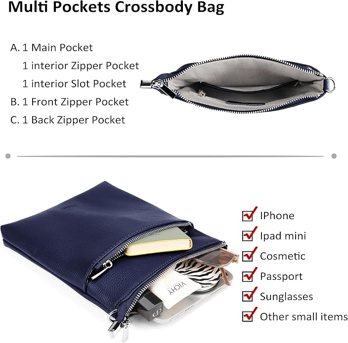 befen Genuine Leather Small Crossbody Purses