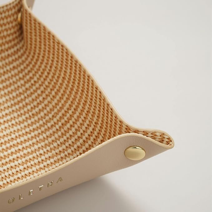 OLETHA Small Foldable Valet Tray