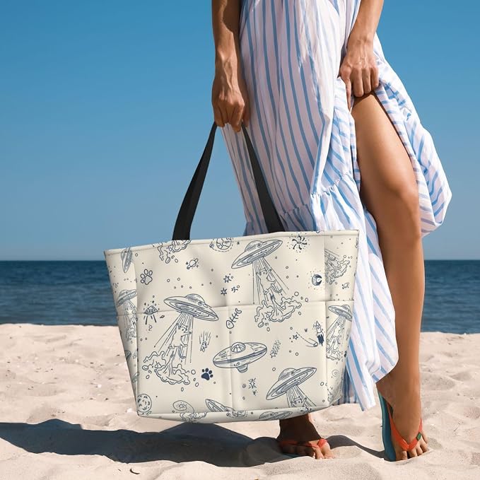 Beach Bag for Women Beach Tote Bag Waterproof Sandproof Large Bags