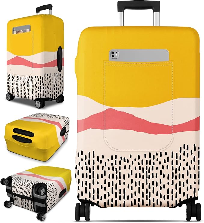 Slohif Luggage Cover for Suitcase Tsa Approved Protector