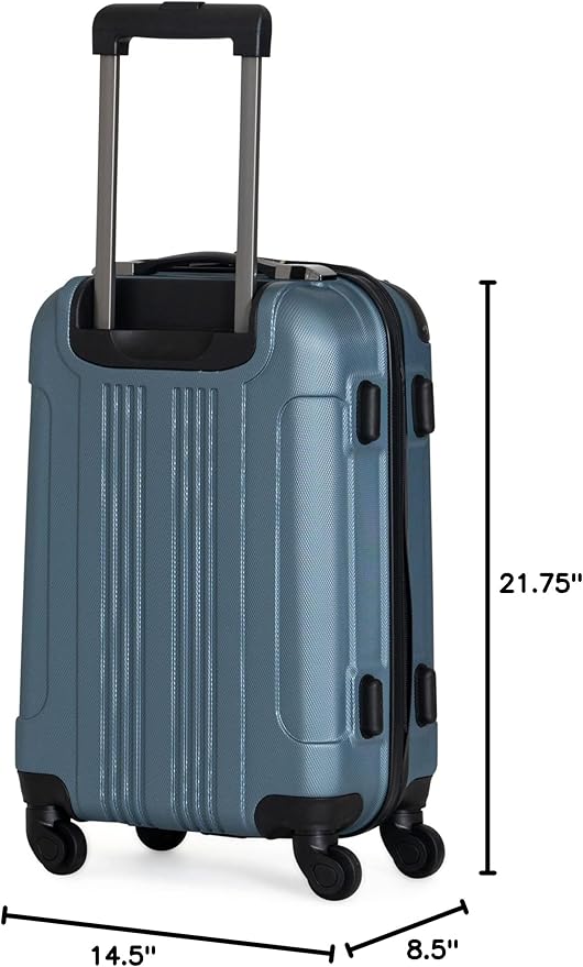 Kenneth Cole REACTION Out of Bounds Lightweight Hardshell 4-Wheel Spinner