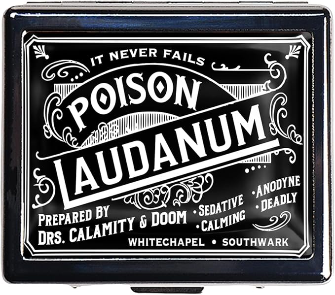 Silver Vintage Pill Box 7 Day Metal Pill Box