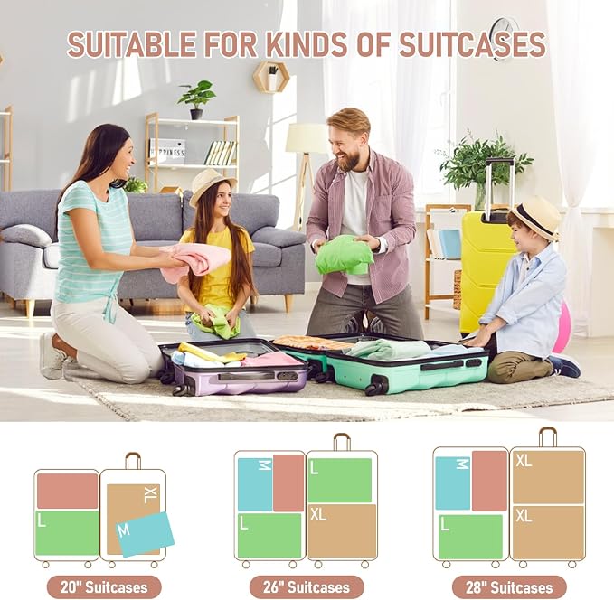 4-Piece Packing Cube Set