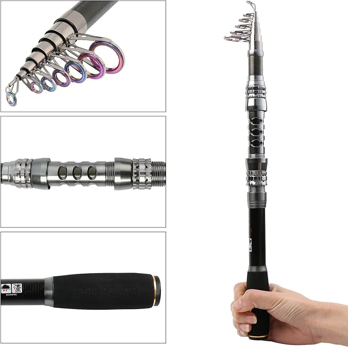 Sougayilang Fishing Rod Reel Combo