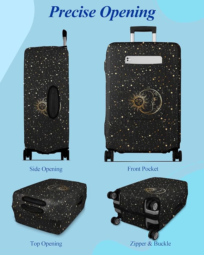 Slohif Luggage Cover for Suitcase Tsa Approved Protector