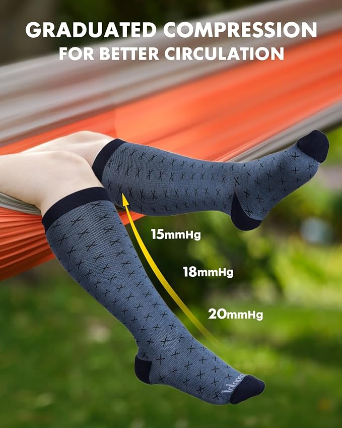 Bamboo Viscose Compression Socks