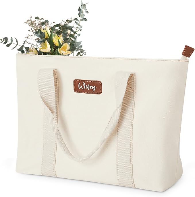AW BRIDAL Monogram Canvas Tote Bag