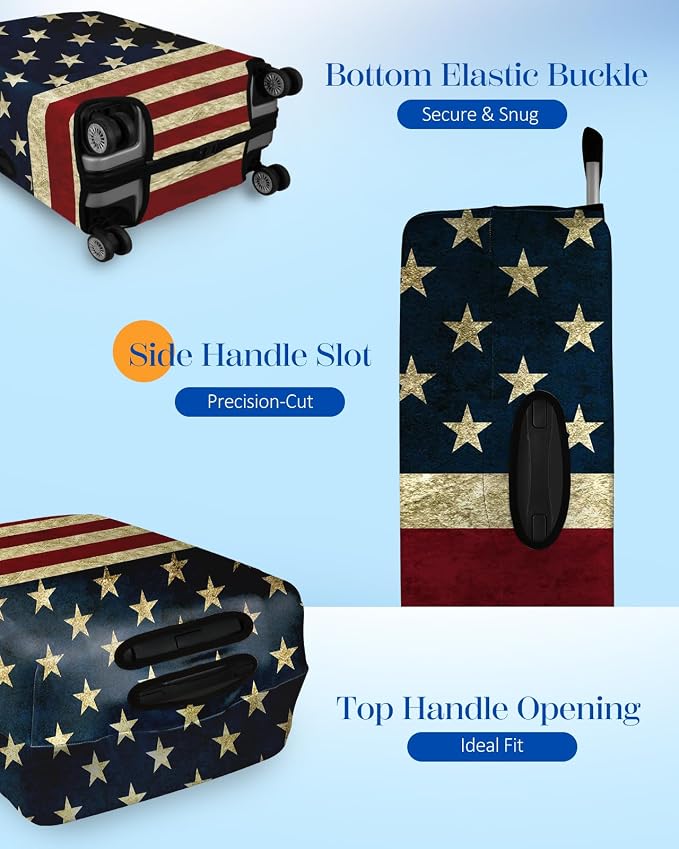 Slohif Luggage Cover for Suitcase Tsa Approved Protector