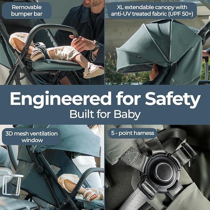 Inglesina Quid³ Stroller, Galaxy Gray