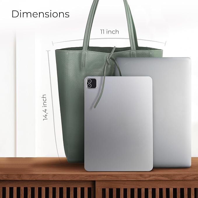 Italian Calf Leather Tote for Women