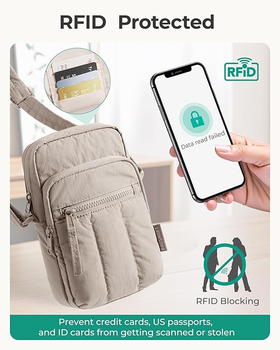 BAGSMART Small Crossbody Bags for Women, Cell Phone Crossbody Purse for Women