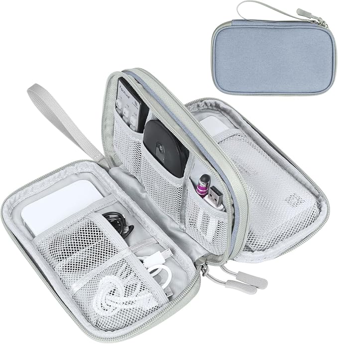 FYY Electronic Organizer, Travel Cable Organizer Bag Pouch Electronic