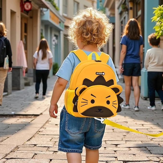 Padgene Toddler Backpacks Kids Preschool Backpack Waterproof Neoprene Animal
