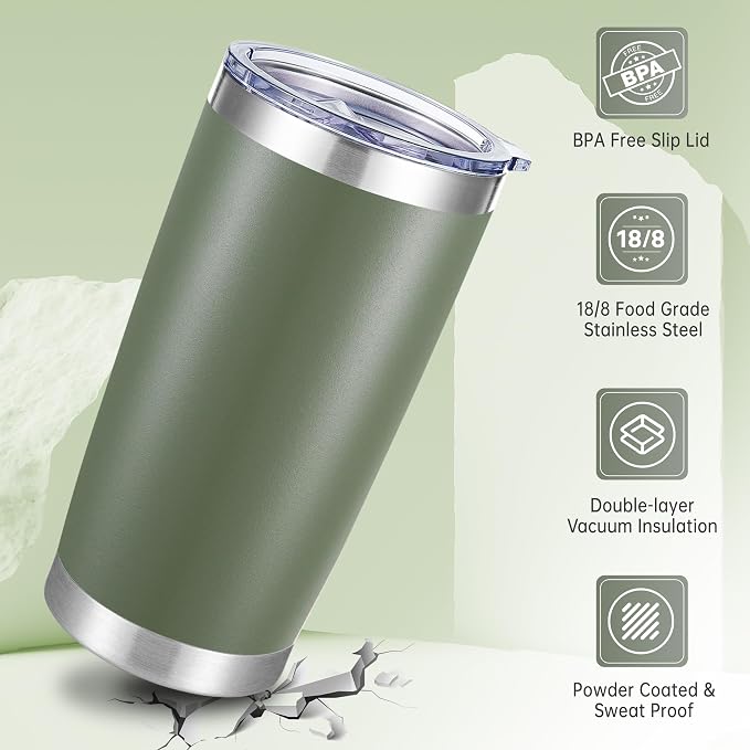 20 oz Tumbler Stainless Steel Tumblers