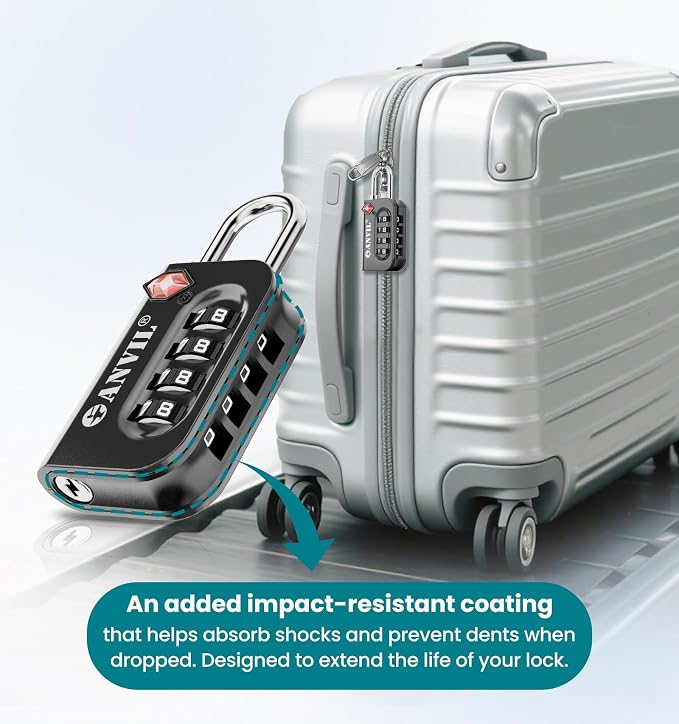 ANVIL TSA Approved Luggage Lock