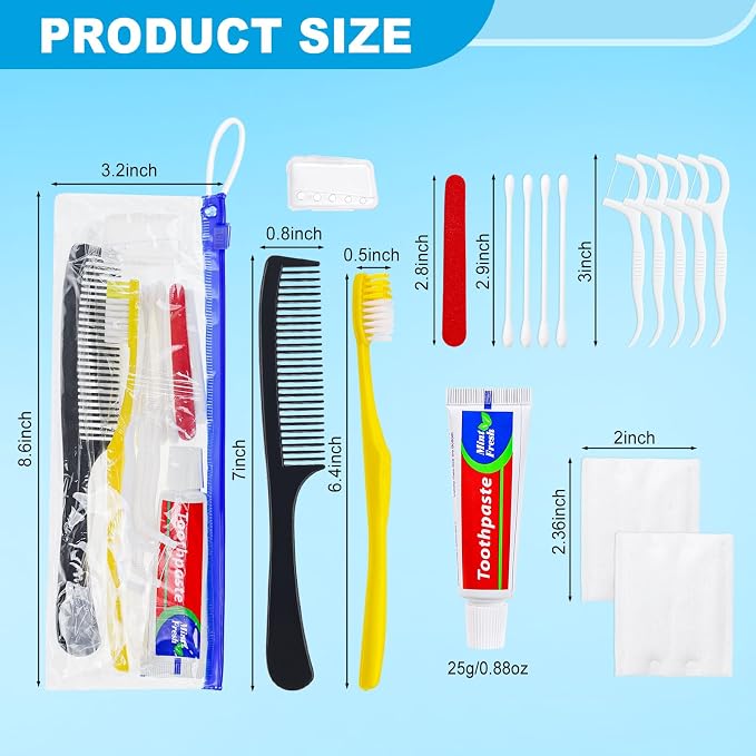 Personal Hygiene Kit Bulk Pack of 50