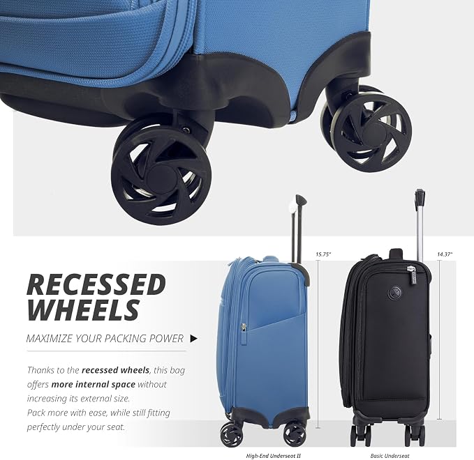 Verage Underseat Carry On Luggage