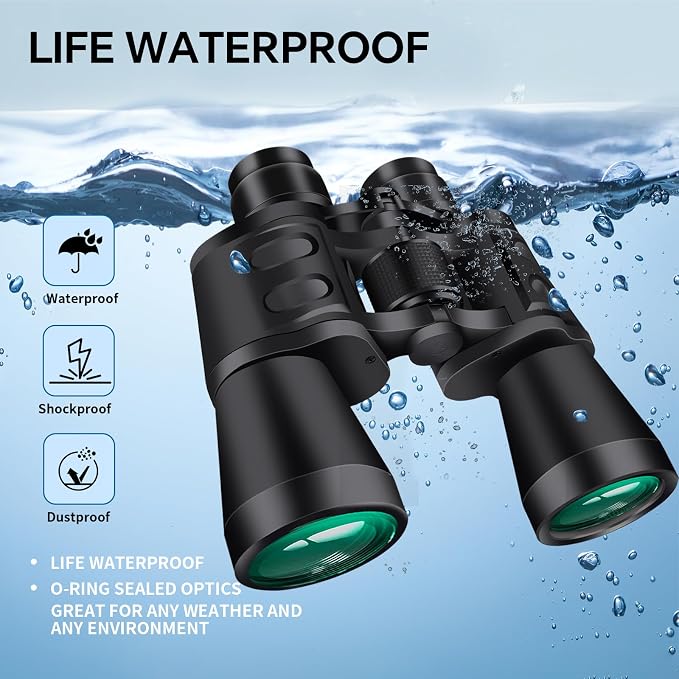 20X50 Binoculars for Adults High Powered- Large View