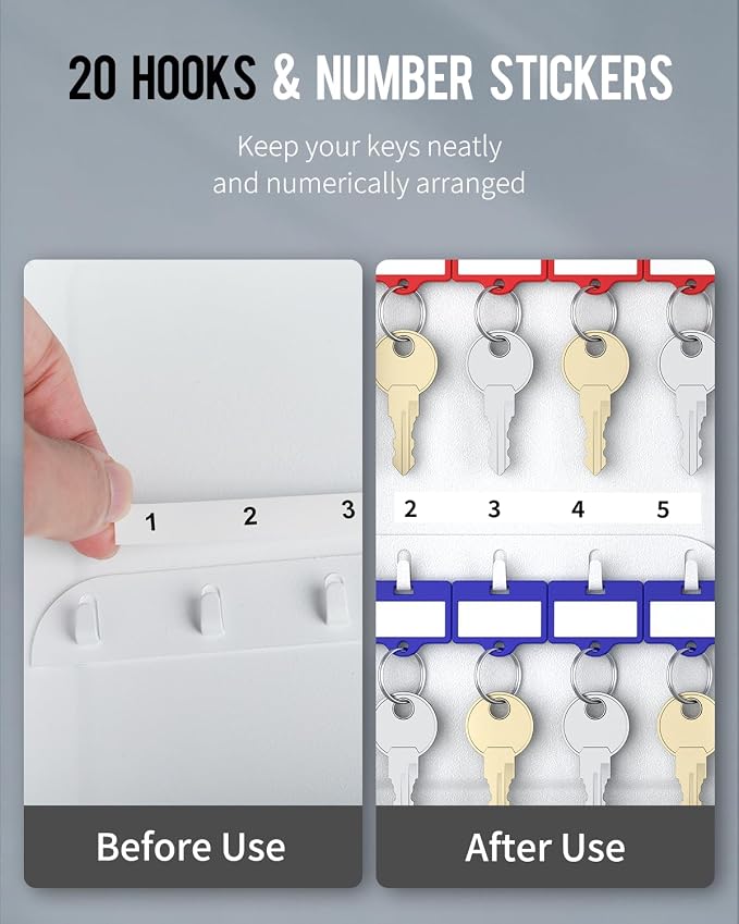Uniclife 20 Position Key Cabinet