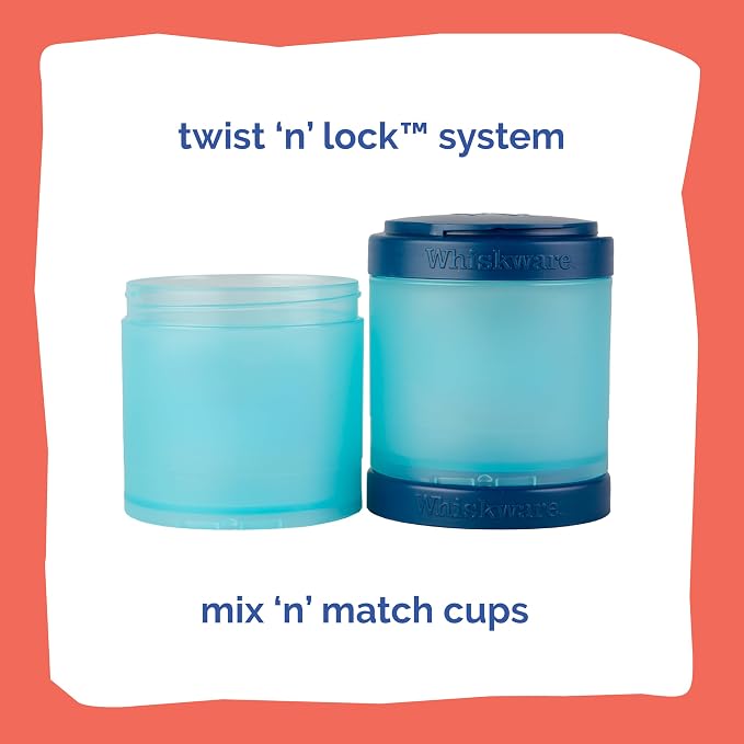 Whiskware Disney Princess Stackable Snack Containers