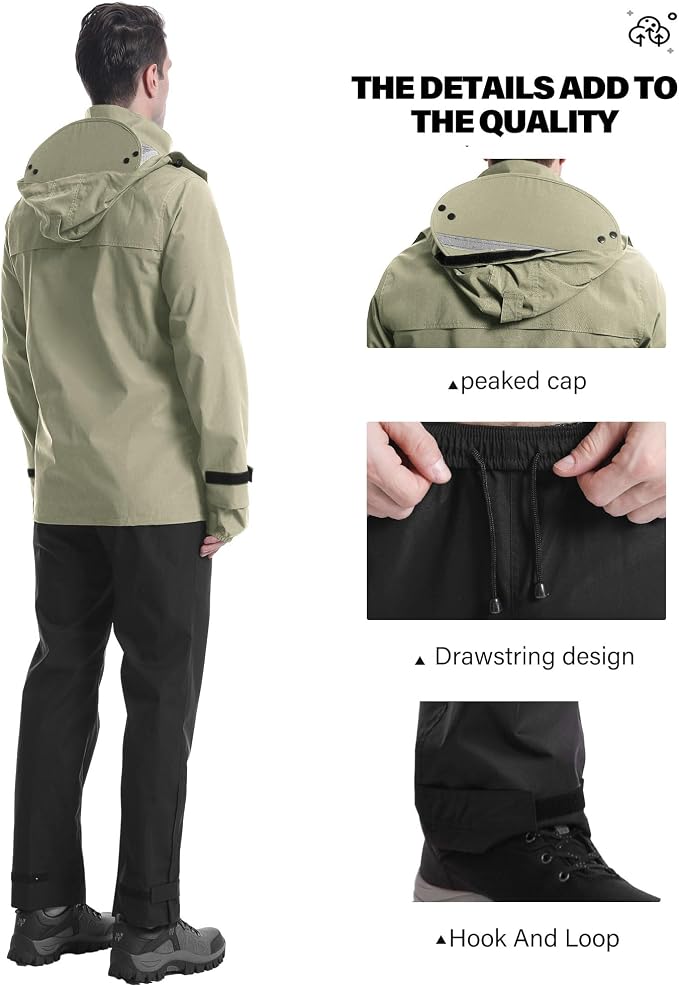iCreek Rain Suit Waterproof Jacket