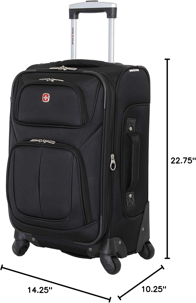 SwissGear Sion Softside Expandable Luggage, Carry-On 21-Inch