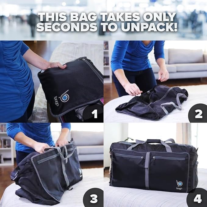 Bago Large Foldable Duffel Bags