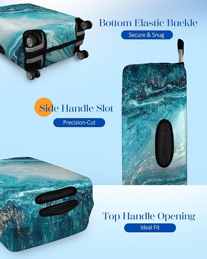 Slohif Luggage Cover for Suitcase Tsa Approved Protector