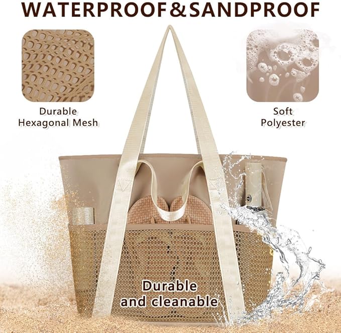 Waterproof Sandproof Beach Bag