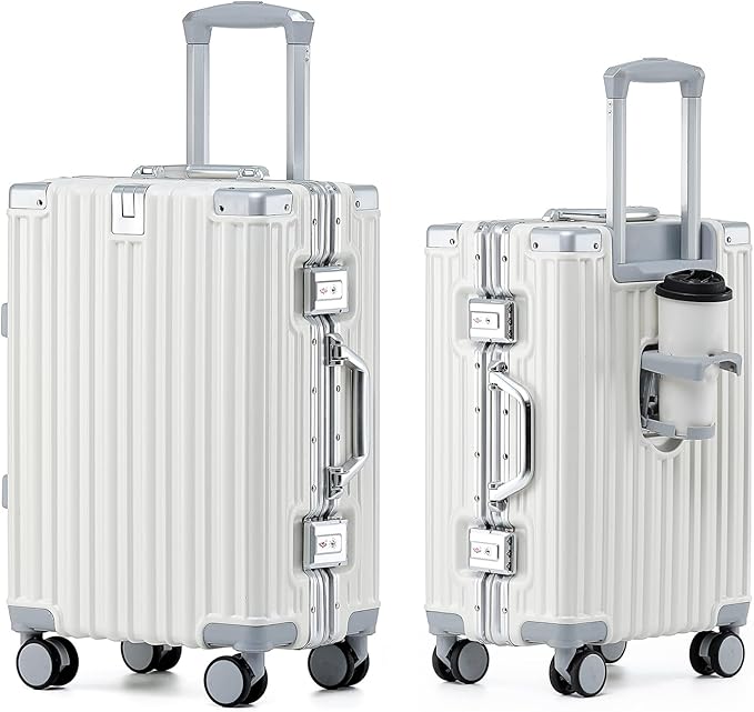 HotWay 20 Inch Aluminum Frame Carry On Luggage