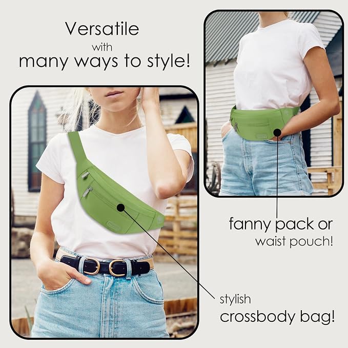 MAXTOP Large Crossbody Fanny Pack