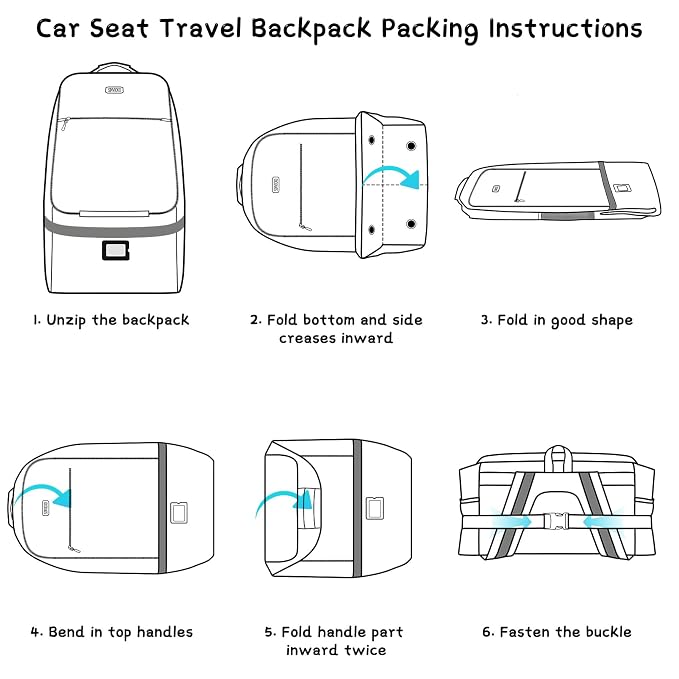 Car Seat Travel Bag