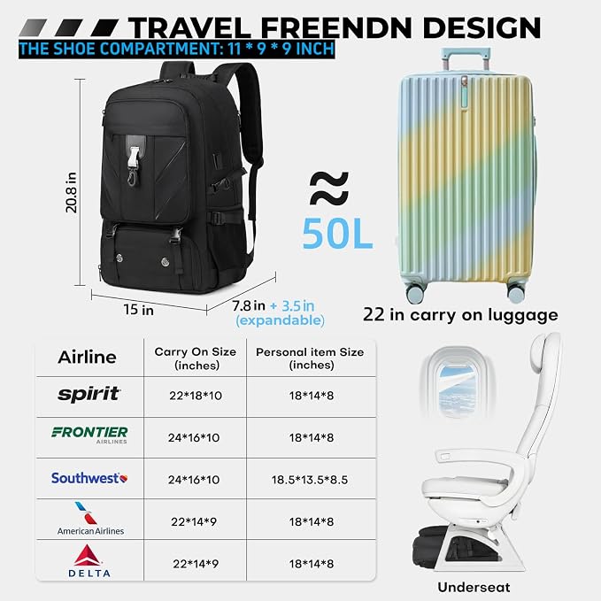 17.3 Inch Travel Laptop Backpack