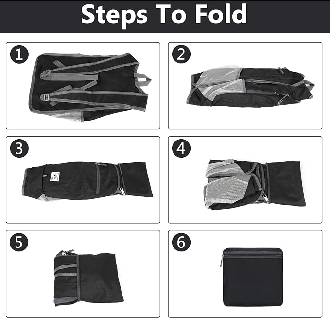 Esup 15L Lightweight Hiking Backpack Foldable Small Travel Backpack Packable