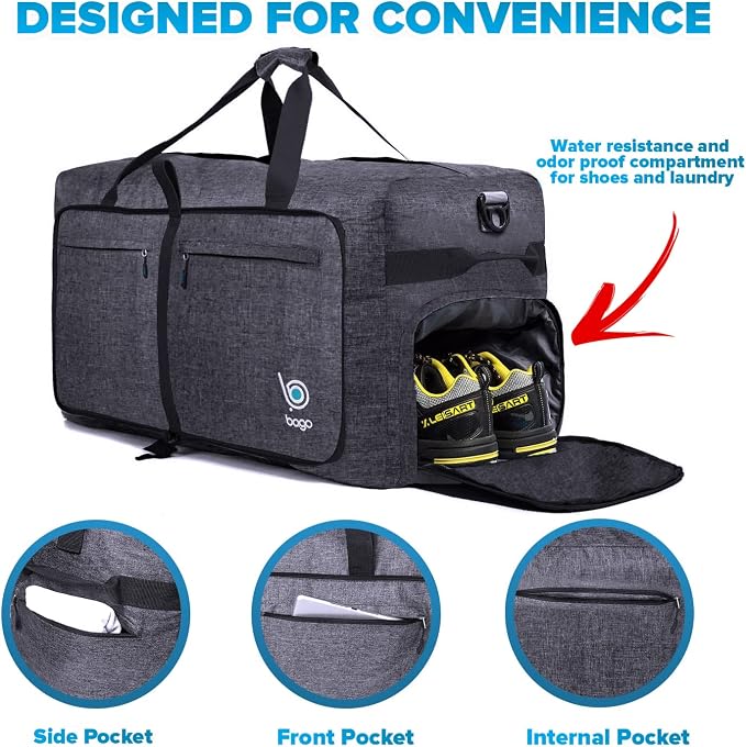 Bago Large Foldable Duffel Bags