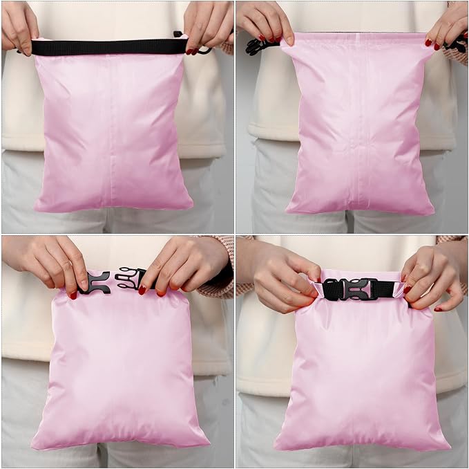 Shappy Waterproof Dry Bag Set 6 Sizes Lightweight Sacks and Long Adjustable