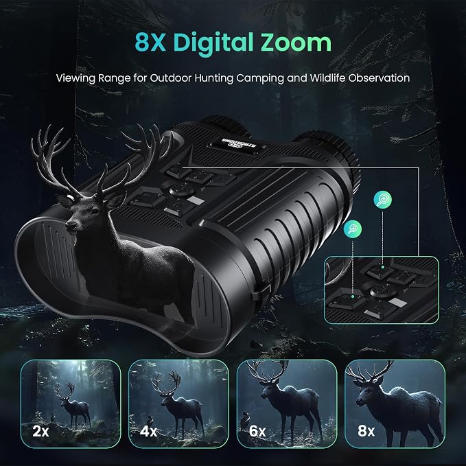 Night Vision Goggles, 4K Night Vision Binoculars