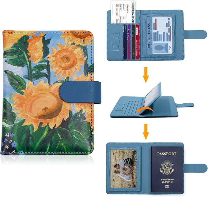 Melsbrinna Rfid Passport Holder