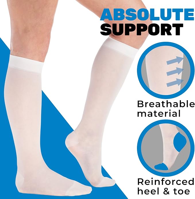 Made in USA - Sheer Compression Stockings