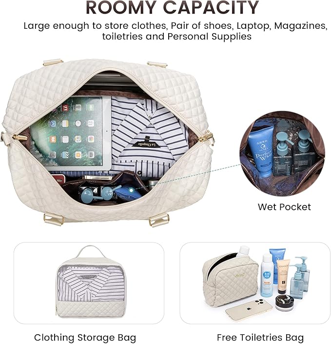 LOVEVOOK Travel Duffle Bag, Weekender Bags