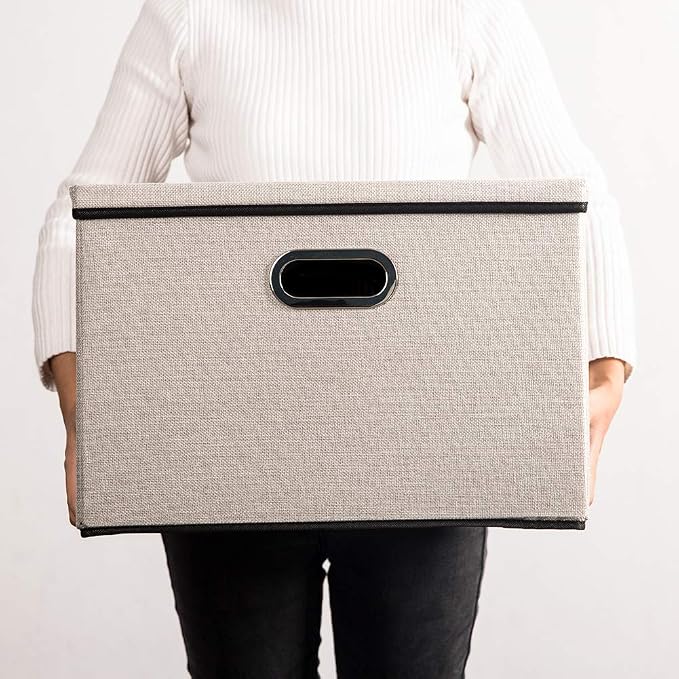 PRANDOM Large Foldable Storage Bin